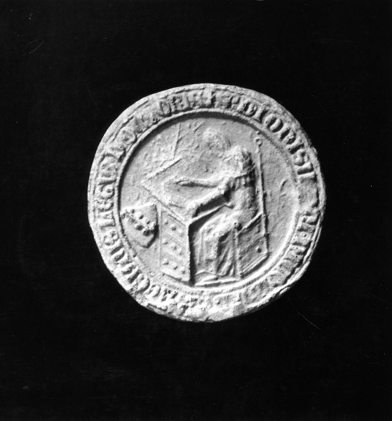 Dionigi di San Nicola da Baragiano (calco di sigillo) di Lelli Oronzio (bottega) (ultimo quarto sec. XIX)