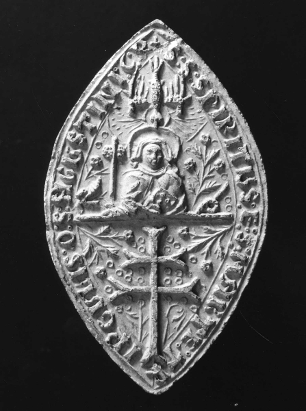Trinità (calco di sigillo) di Lelli Oronzio (ultimo quarto sec. XIX)