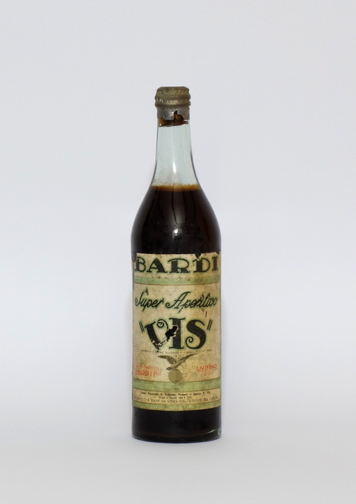 bottiglia aperitivo Bardi di U. BARDI & F.gli di Livorno - produzione italiana