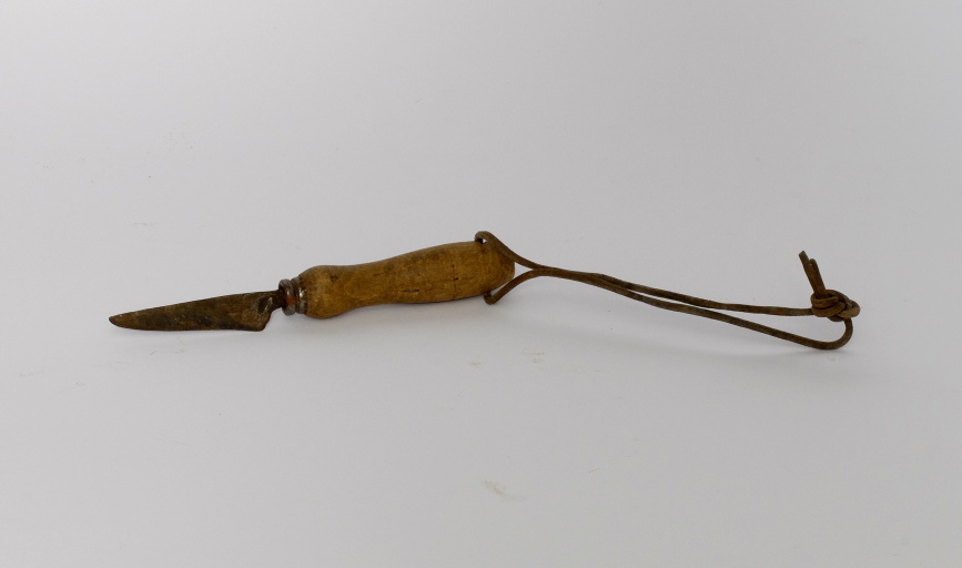 coltello a lama fissa - bottega locale