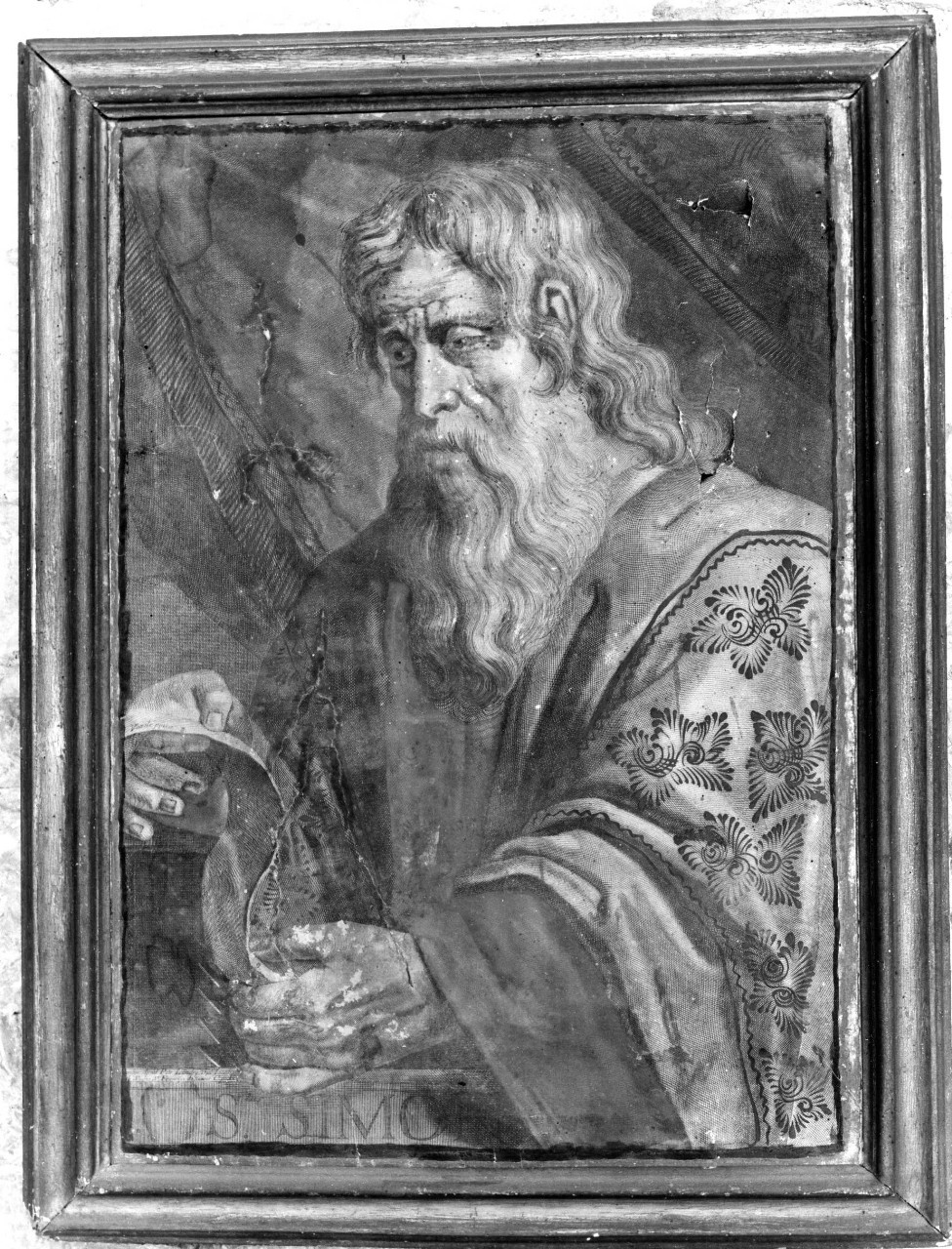 San Simone Zelota (stampa, serie) di Landry Pierre, Watele Henri (secc. XVII/ XVIII)