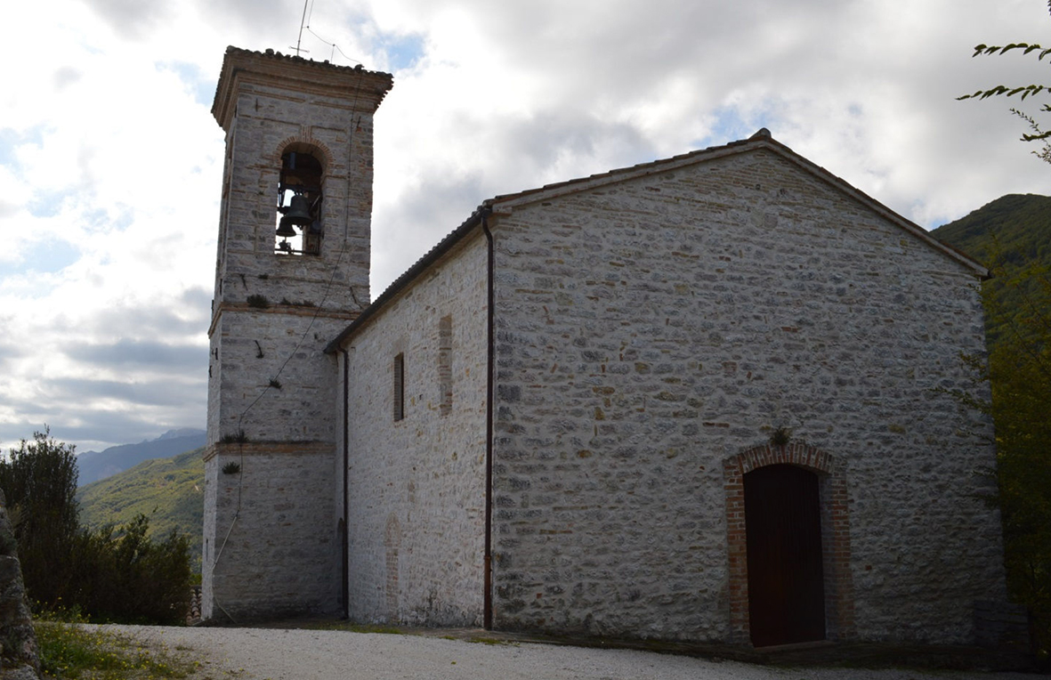 Castello dei Da Varano e Chiesa di S. Benedetto (castello, difensivo, fortificato) - Cessapalombo (MC) 