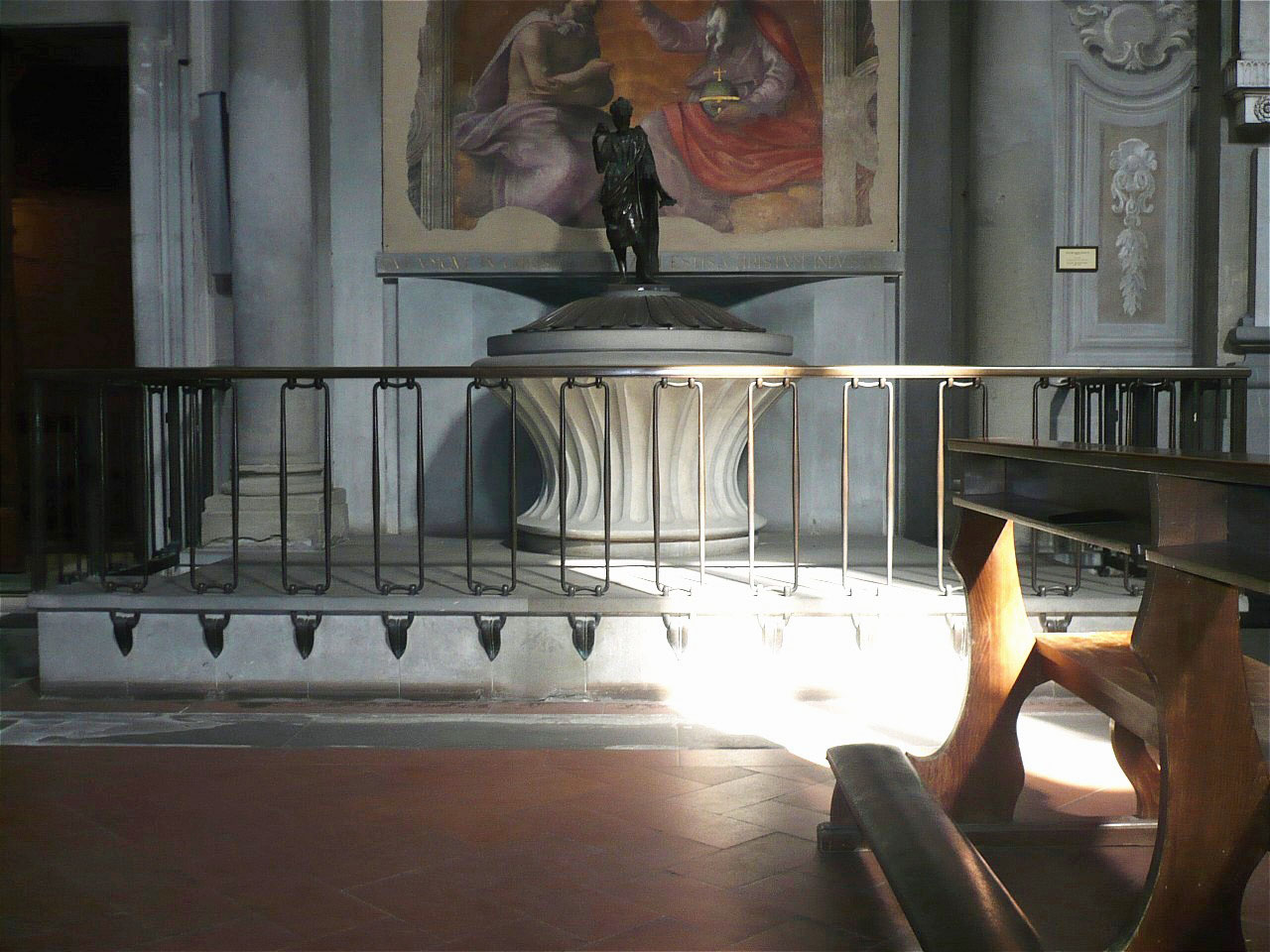 recinto del fonte battesimale di Aldini Gino (sec. XX)