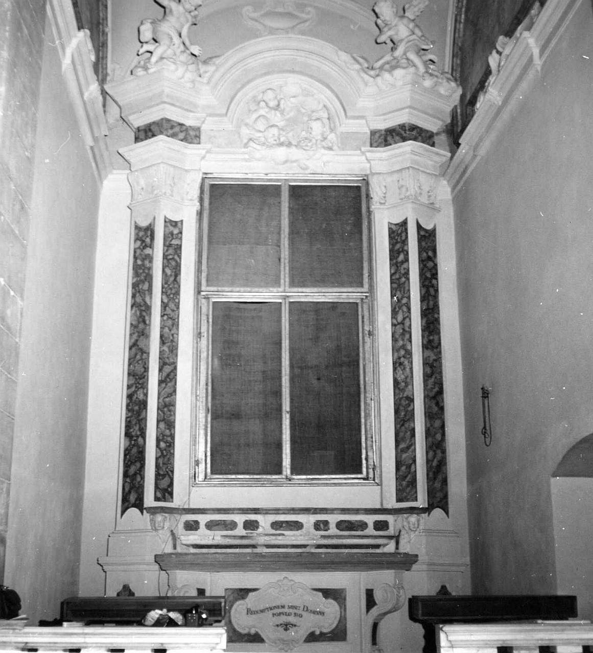 altare - a edicola di Ferri Antonio Maria, Passardi Giovanni, Masoni Jacopo, Del Lungo Anton Maria (sec. XVIII)