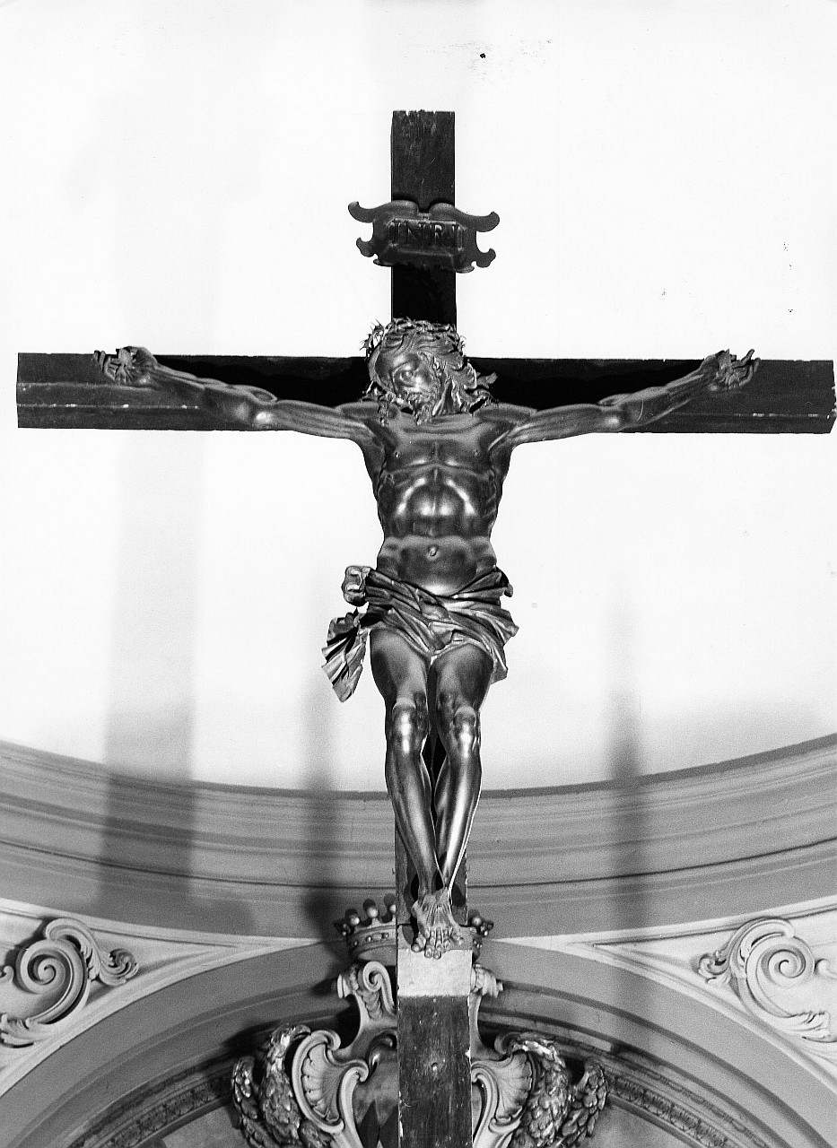 Cristo crocifisso (scultura) di Cennini Bartolomeo (terzo quarto sec. XVII)