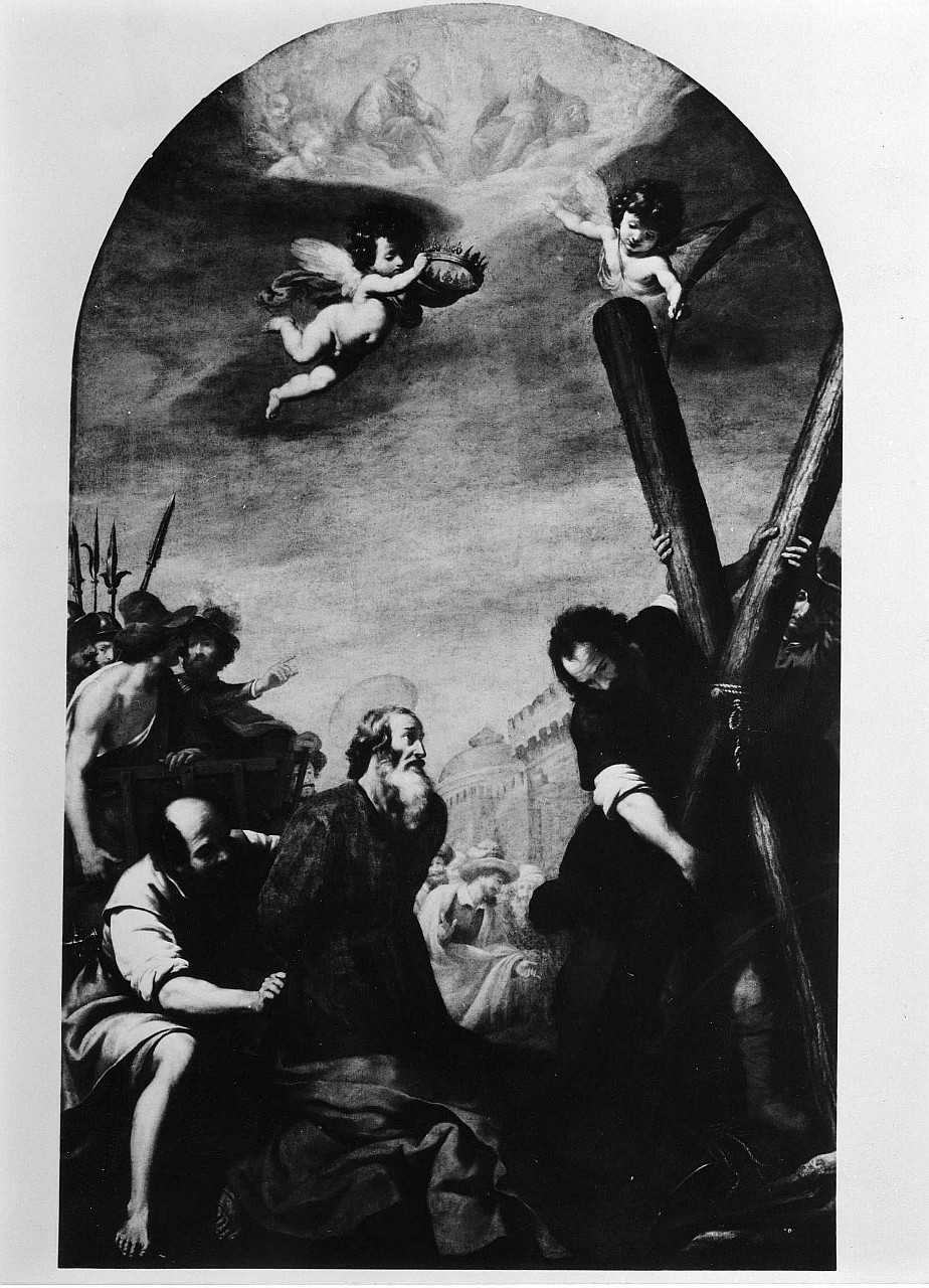 Sant'Andrea condotto al martirio (dipinto, pendant) di Rosselli Matteo (primo quarto sec. XVII)