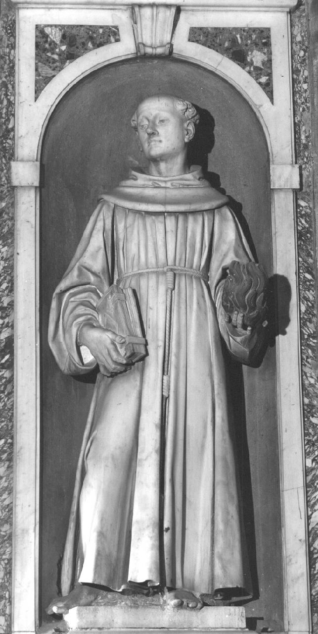Sant'Antonio da Padova (statua) di Cioli Simone il Vecchio (primo quarto sec. XVII)