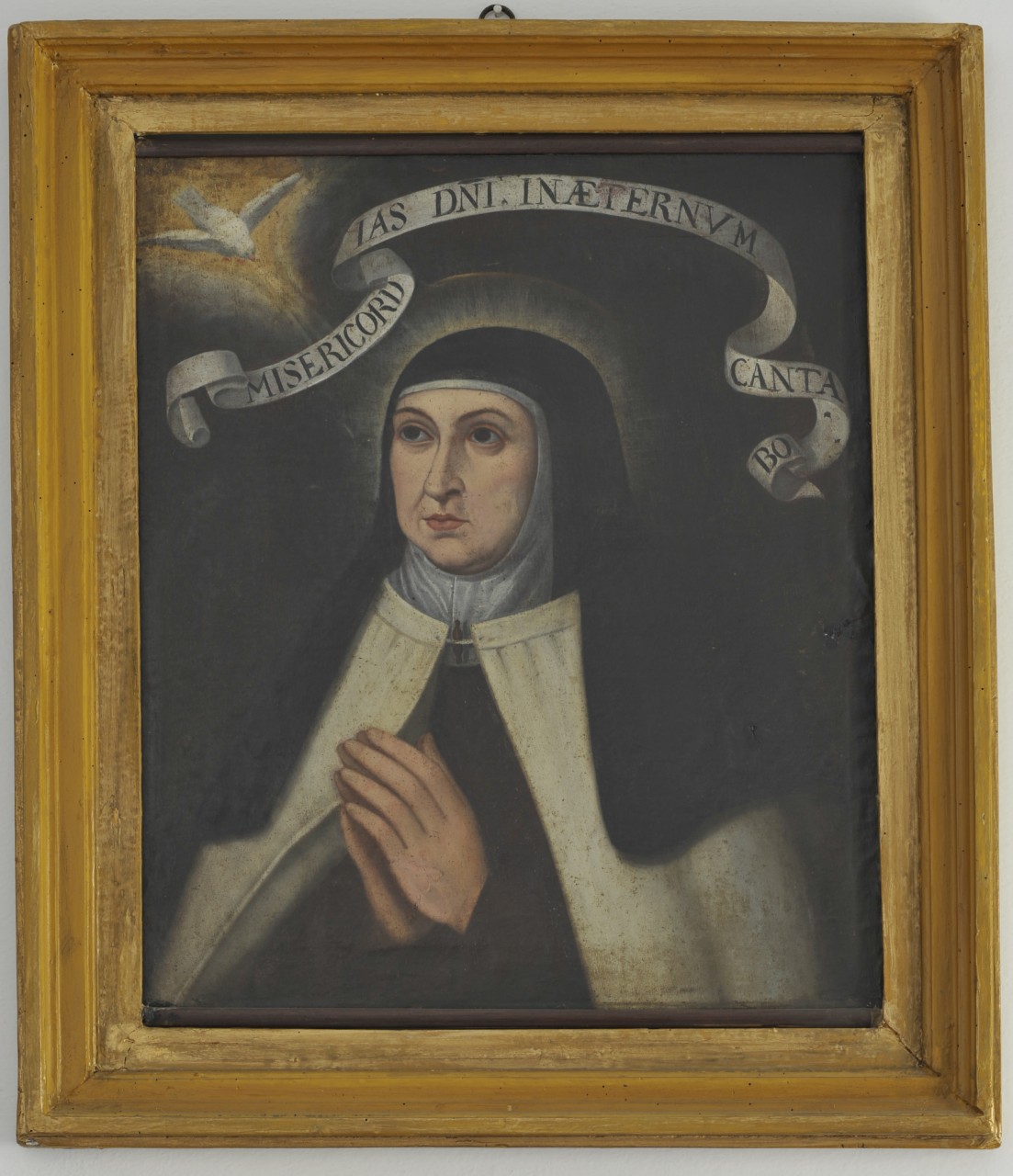 Santa Teresa d'Avila ha la visione della colomba (dipinto) - ambito fiorentino (sec. XIX)