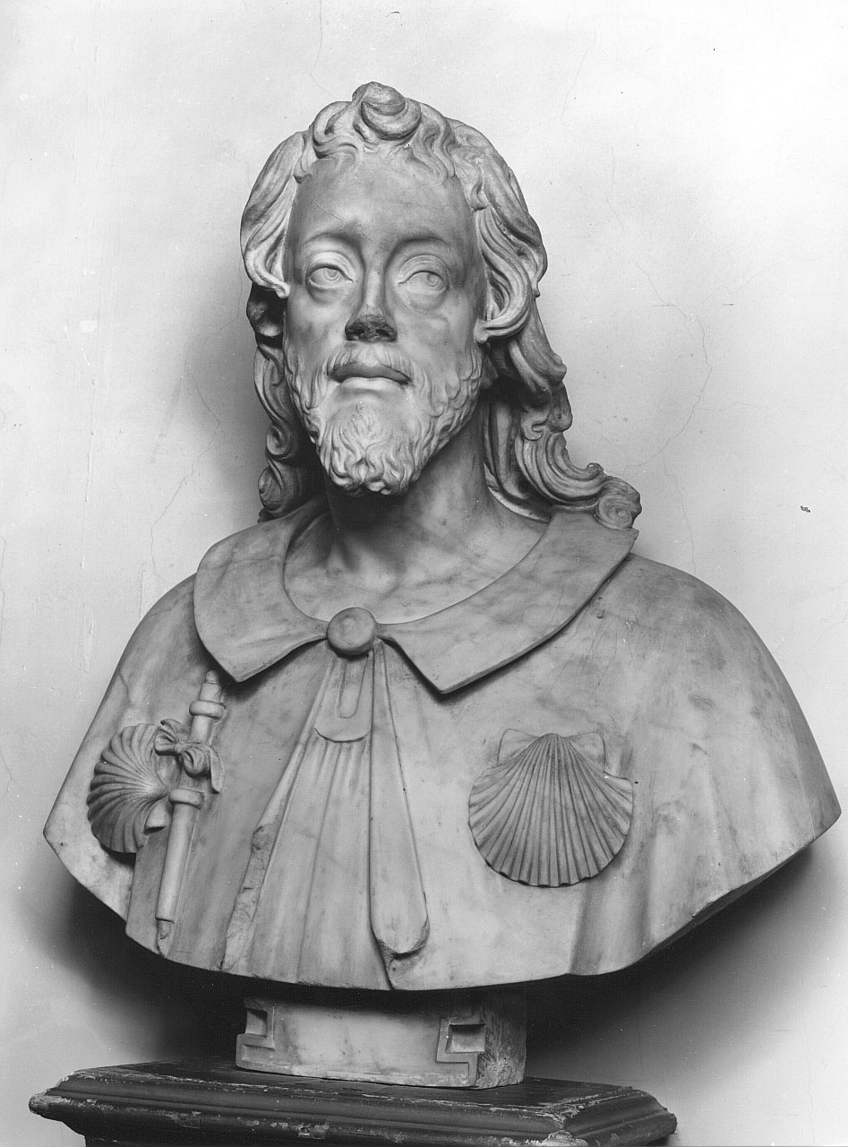 busto di San Jacopo (scultura - mezzobusto) di Caccini Giovan Battista (secc. XVI/ XVII)