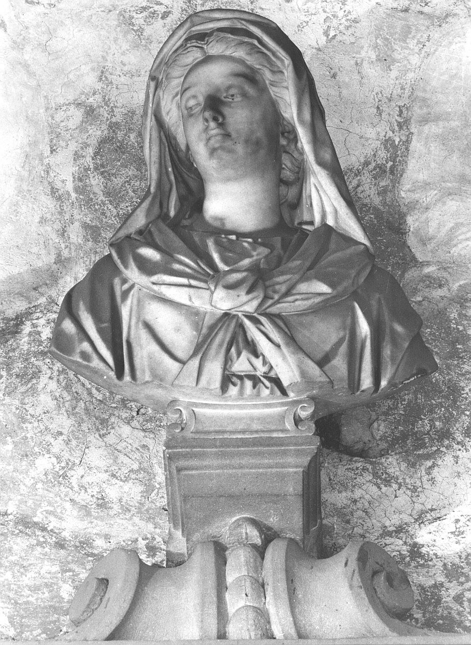Maria Vergine (scultura - mezzobusto) di Caccini Giovan Battista (sec. XVII)