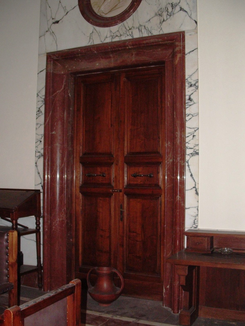 mostra di porta, serie di Sabatini Rodolfo - bottega toscana (sec. XX)