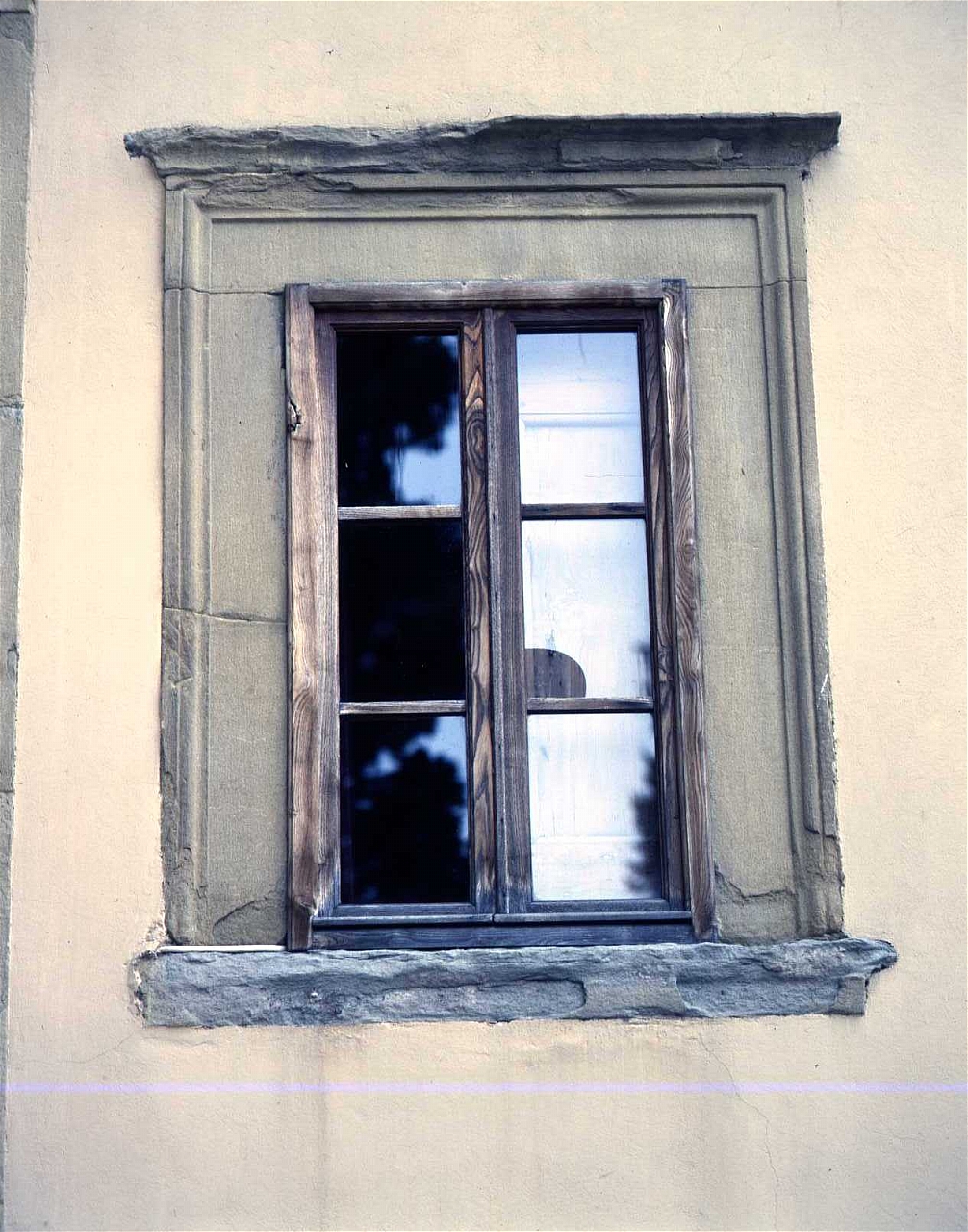 mostra di finestra, elemento d'insieme - bottega fiorentina (sec. XVI)