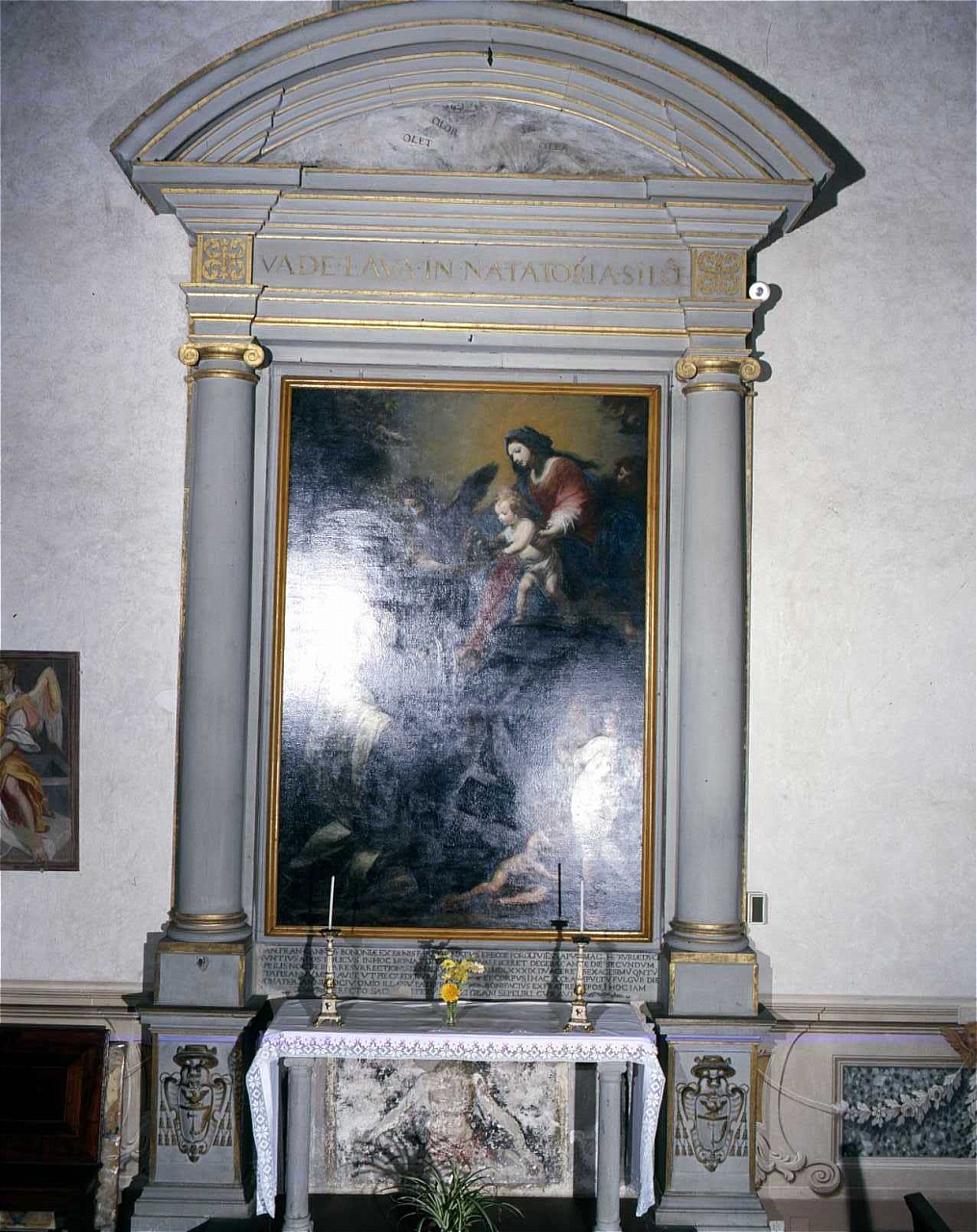 altare - a edicola - bottega fiorentina (secc. XVI/ XVII)