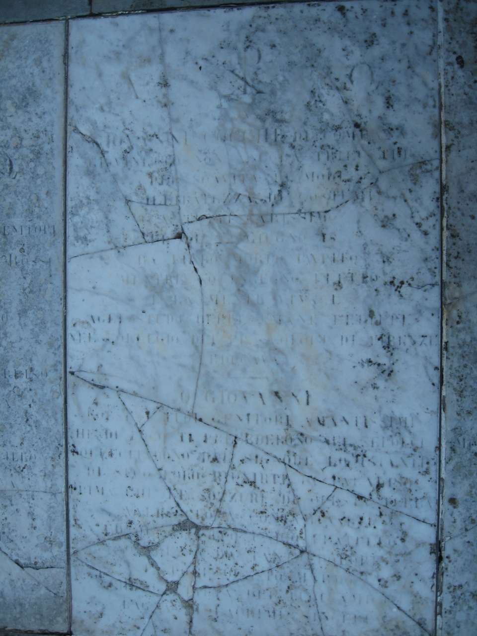 lapide tombale - bottega fiorentina (sec. XIX)