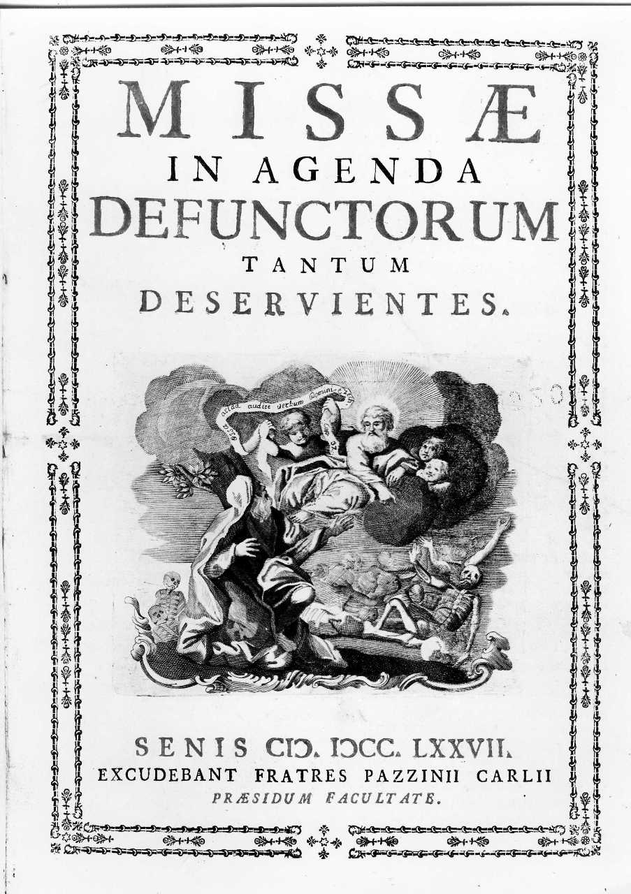 Ezechiele ha la visione della valle delle ossa inaridite (stampa) - ambito italiano (sec. XVIII)