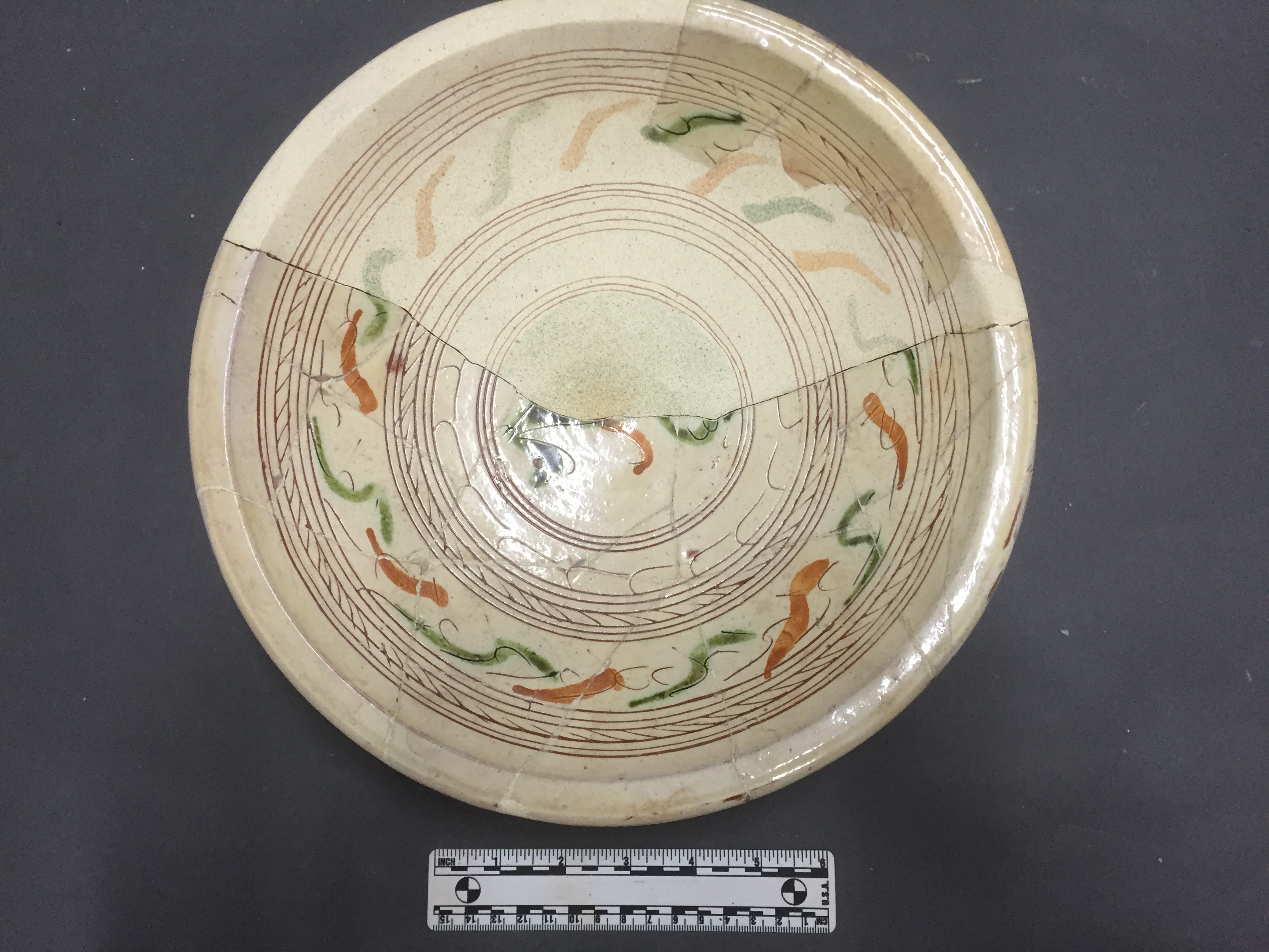 piatto (seconda metà XV sec. d.C)