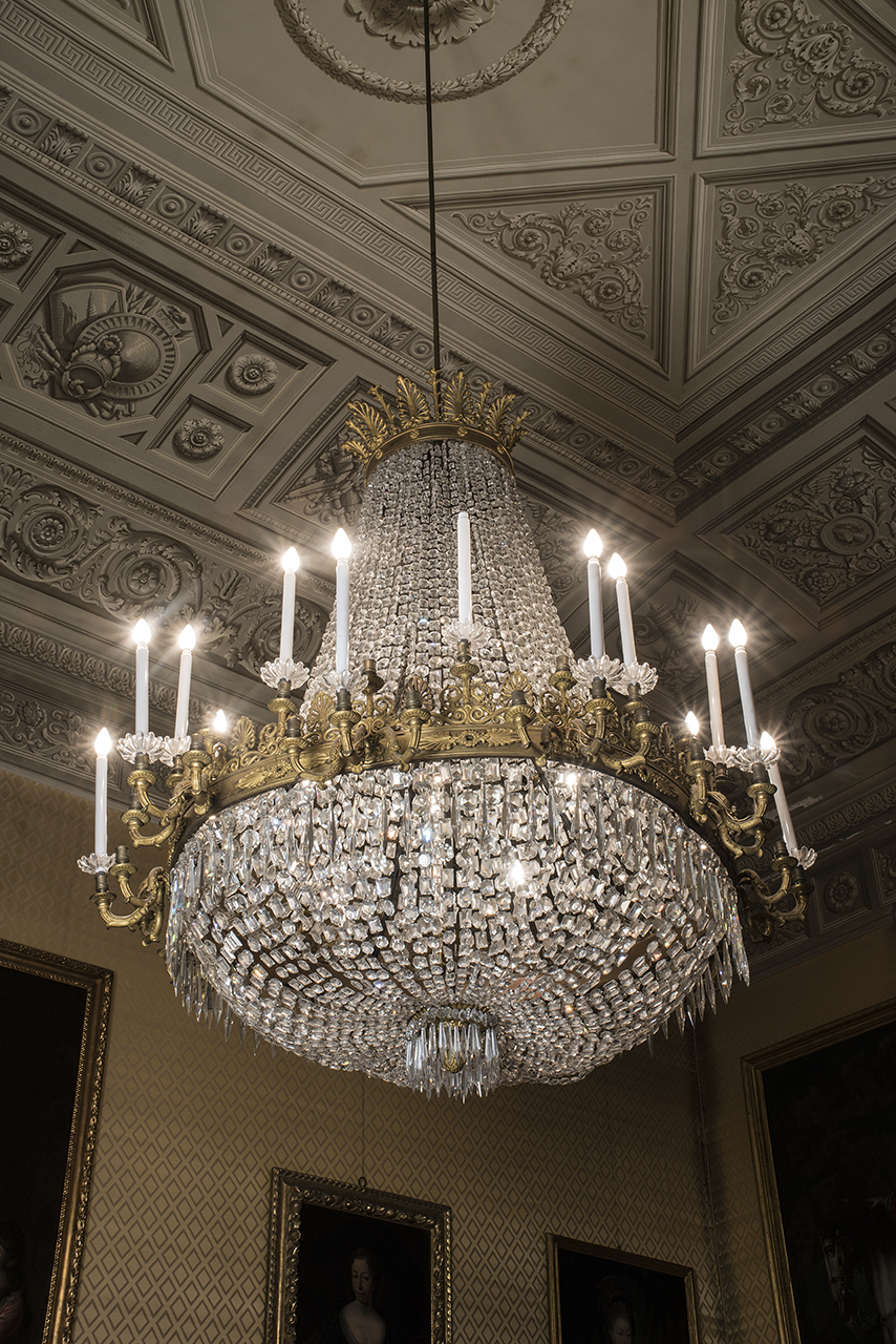 soggetto assente (lampadario, opera isolata) - ambito piemontese (secondo quarto XIX)