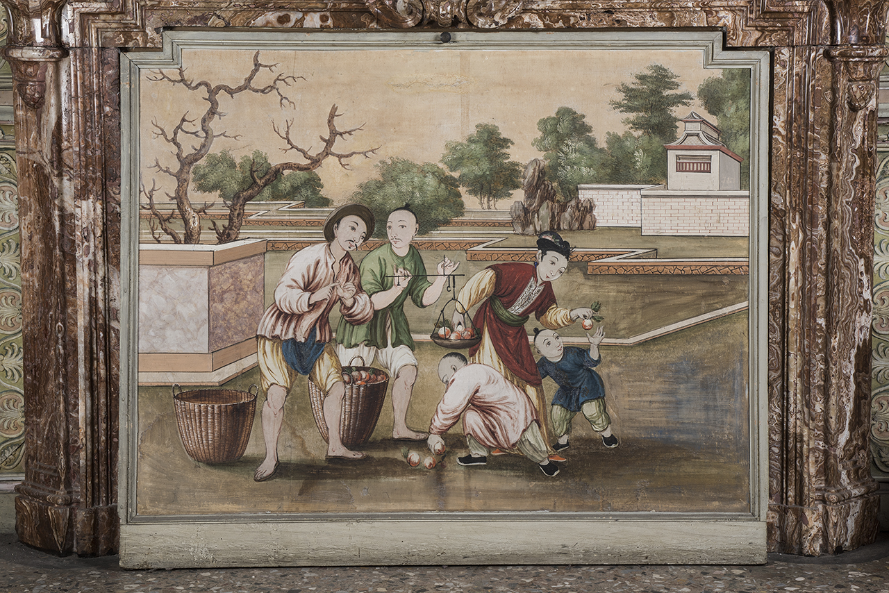 soggetto assente (paracamino, opera isolata) - ambito piemontese (terzo quarto XVIII)