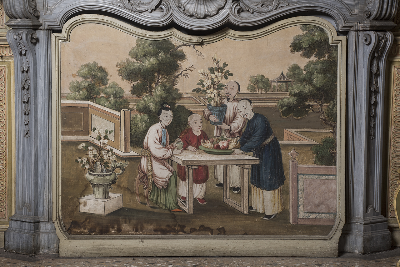 soggetto assente (paracamino, opera isolata) - ambito piemontese (terzo quarto XVIII)