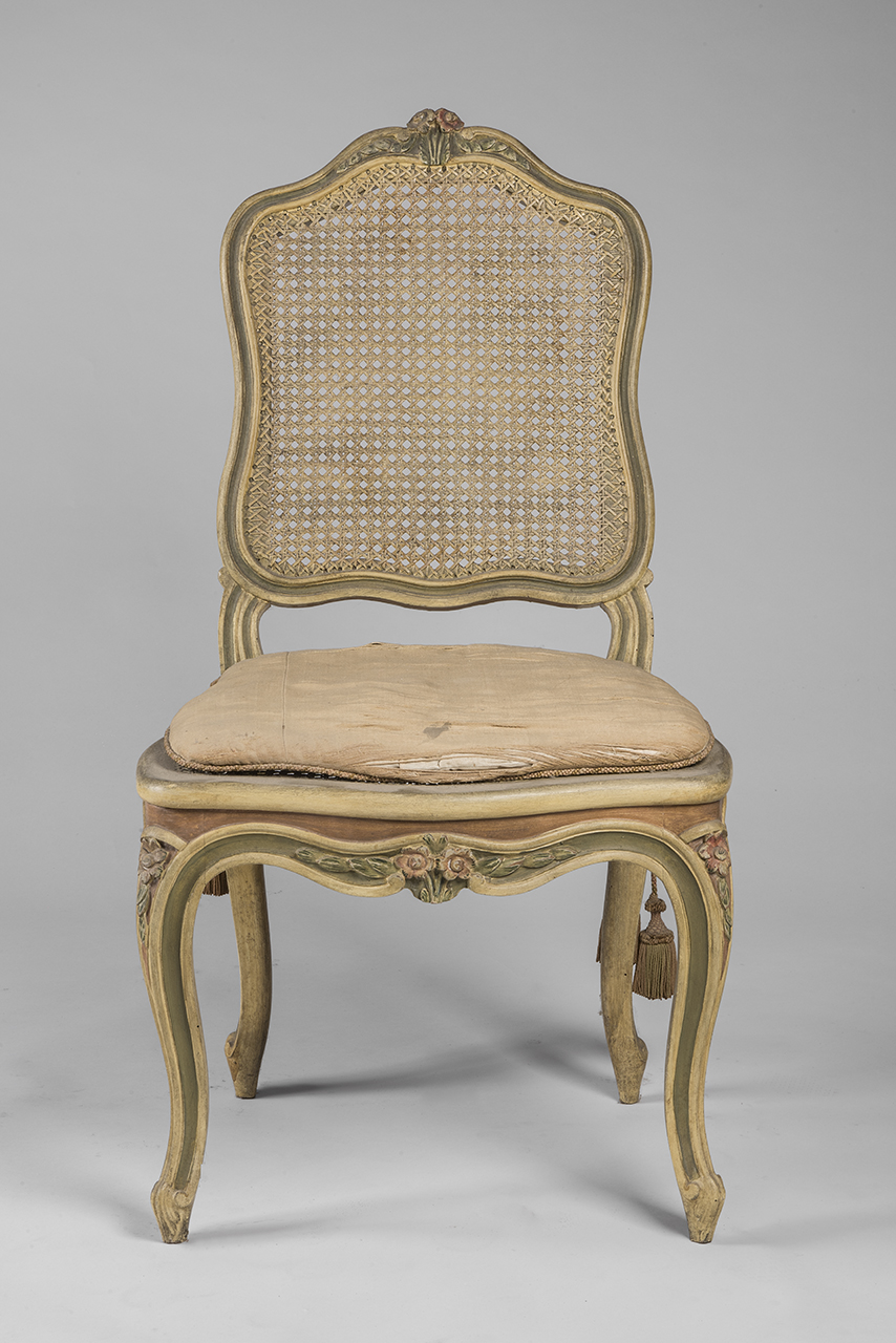 sedia, serie - ambito piemontese (terzo quarto XVIII)