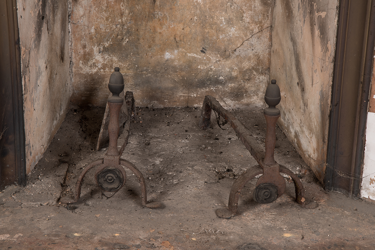 soggetto assente (alari, coppia) - ambito piemontese (prima metà XIX)