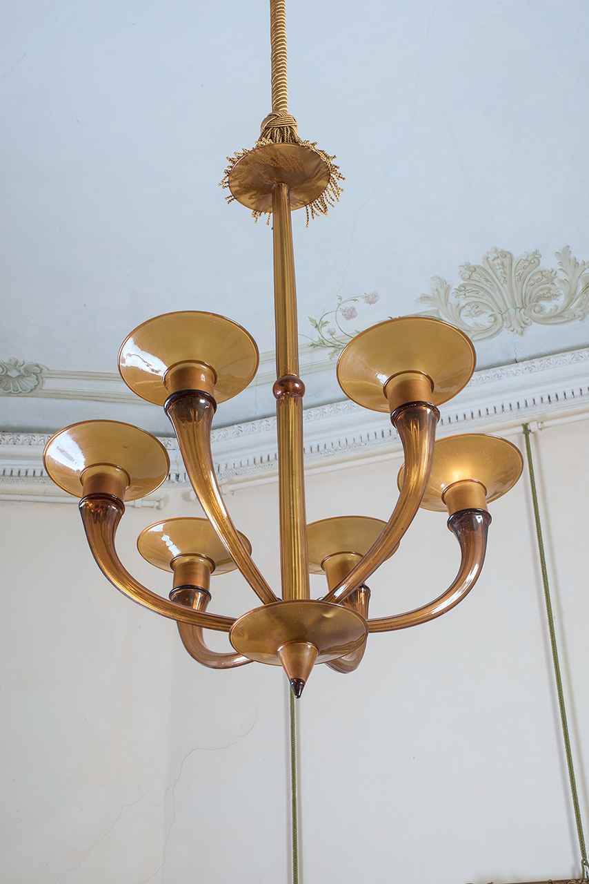 soggetto assente (lampadario, opera isolata) - ambito veneziano (secondo quarto XX)