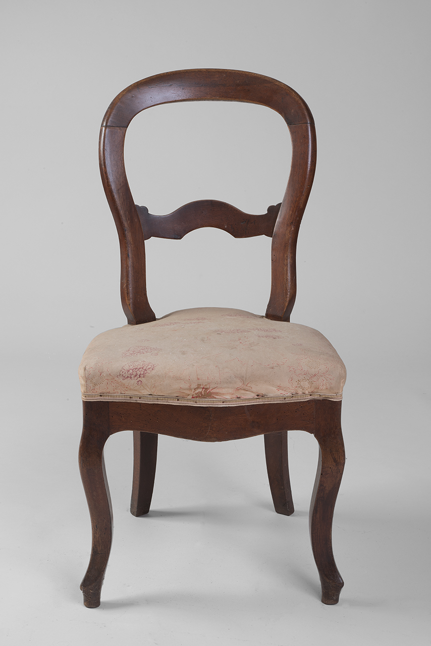 soggetto assente (sedia, serie) - ambito piemontese (terzo quarto XIX)