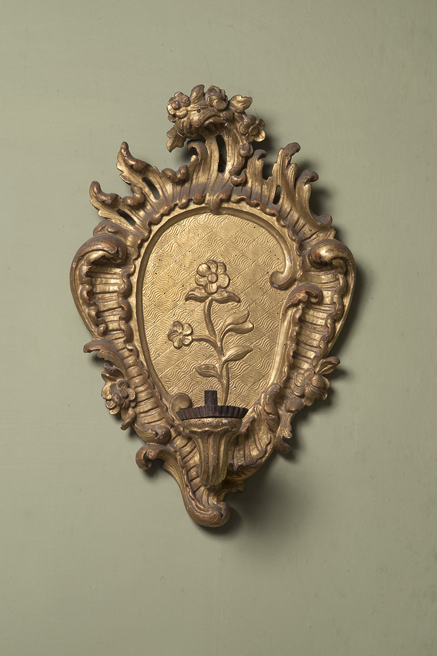 soggetto assente (applique - a scudo) - ambito piemontese (primo quarto XVIII)