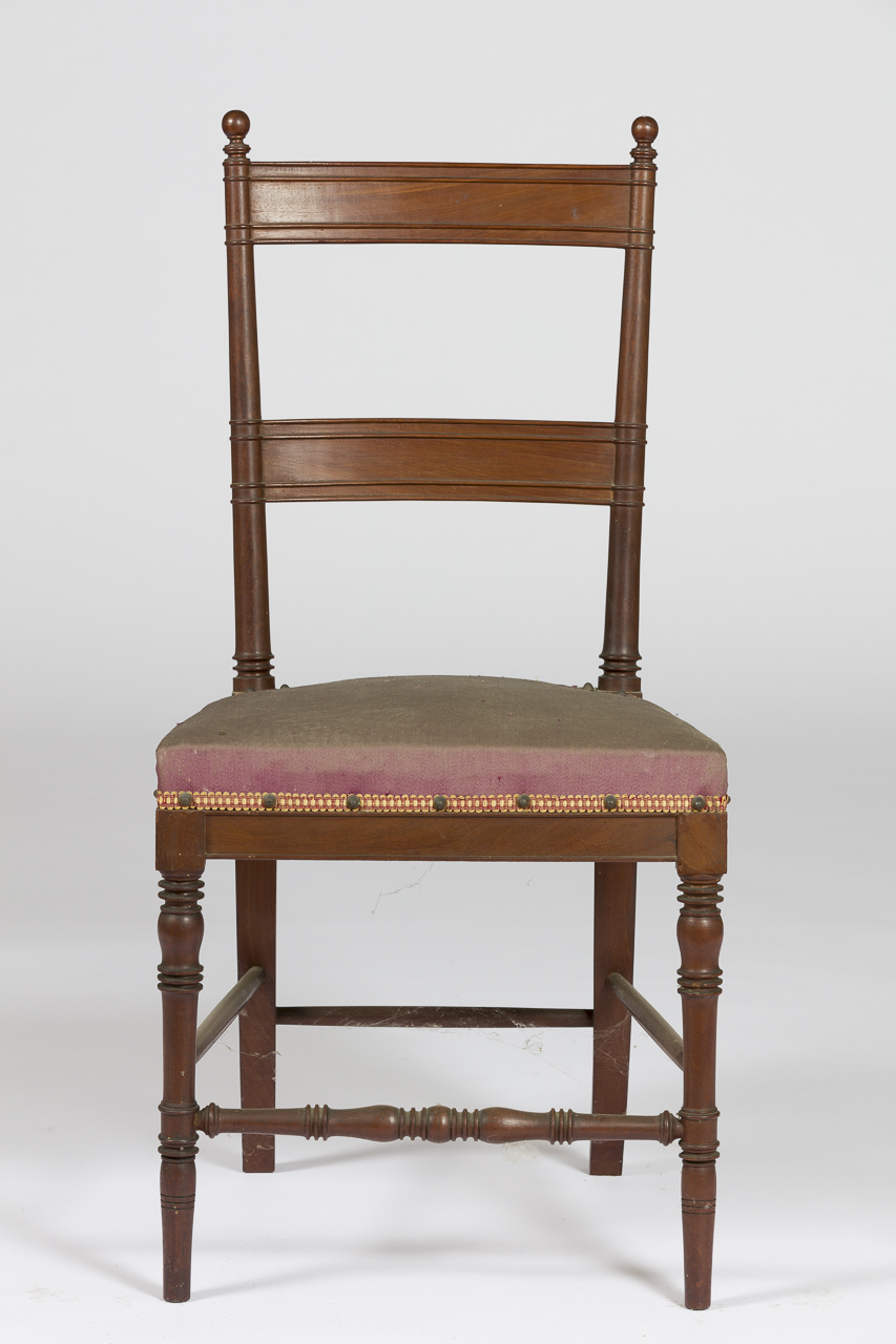 sedia, serie di Giuseppe Cerutti (bottega) - ambito piemontese (prima metà secolo XIX)