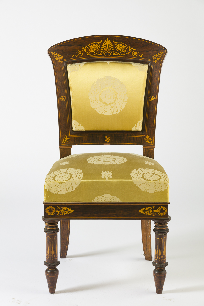 sedia, serie di Capello, Gabriele (bottega) - ambito piemontese (prima metà sec. XIX)