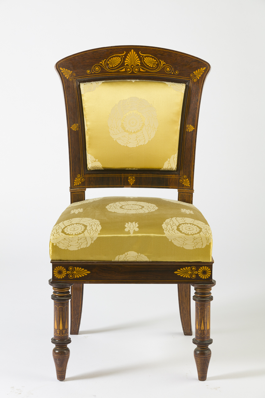 sedia, serie di Capello, Gabriele (bottega) - ambito piemontese (prima metà sec. XIX)