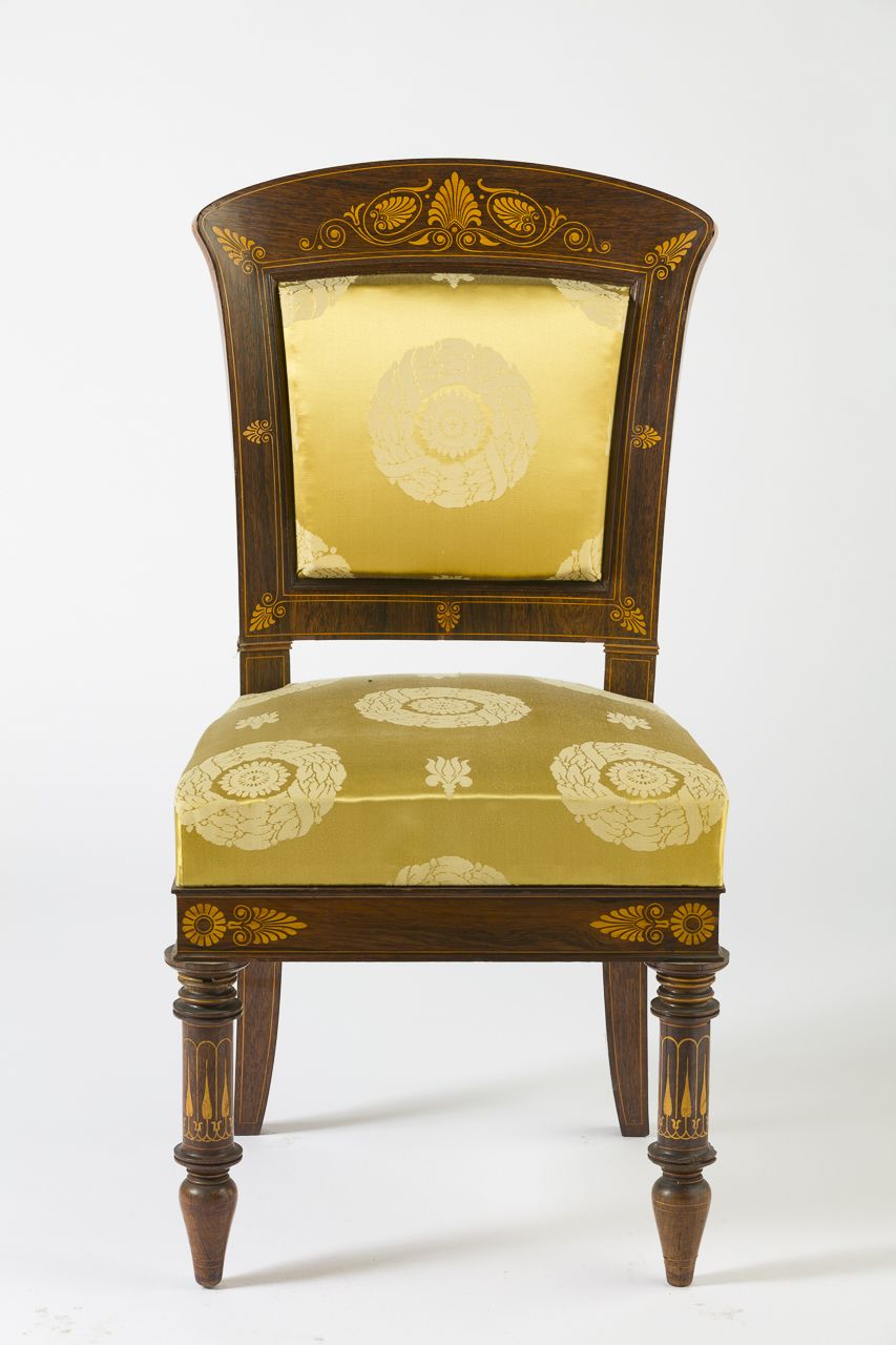 sedia, serie di Capello, Gabriele (bottega) - ambito piemontese (prima metà sec. XIX)