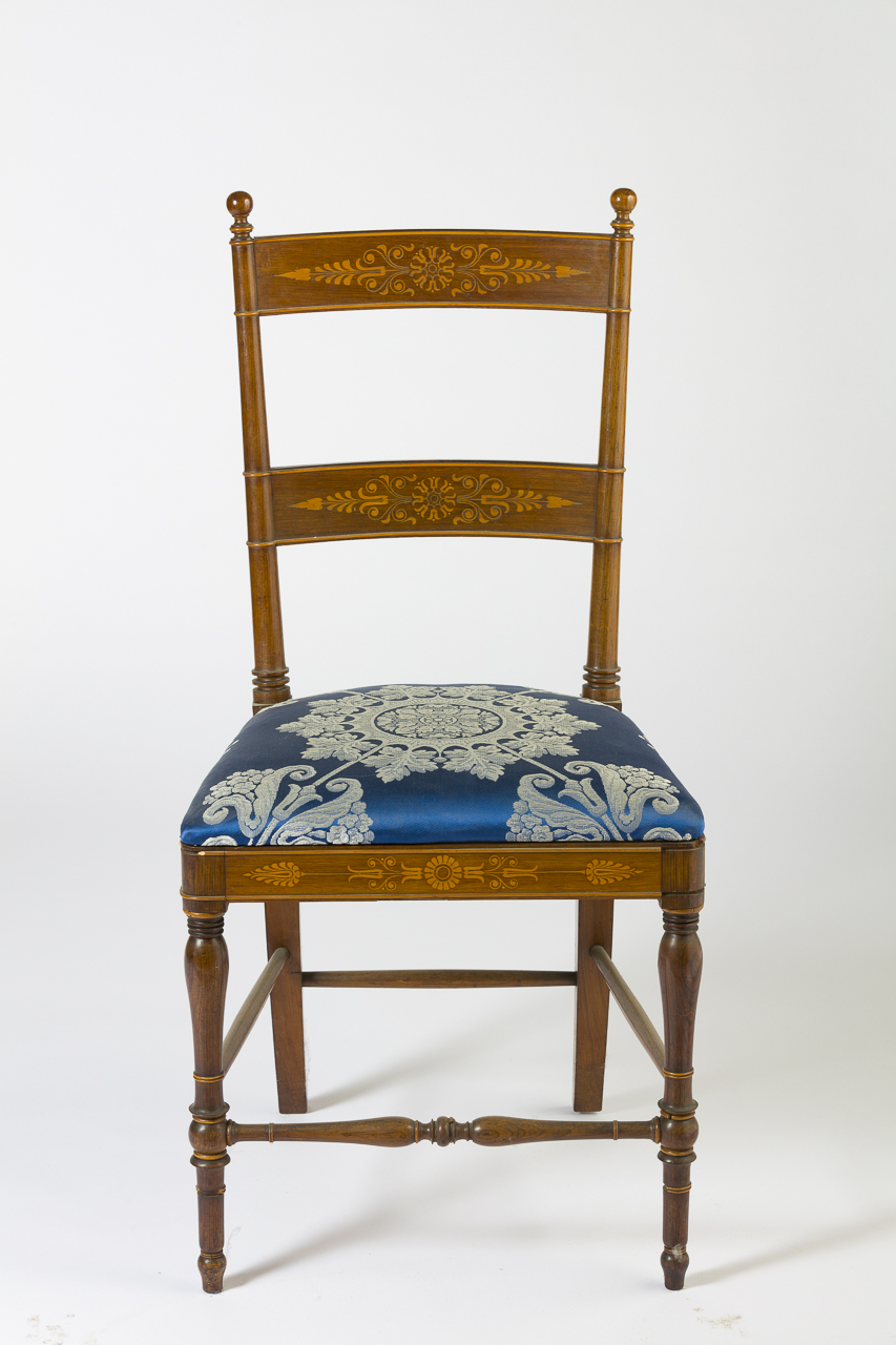 sedia, serie di Capello, Gabriele (attribuito) - ambito piemontese (prima metà secolo XIX)