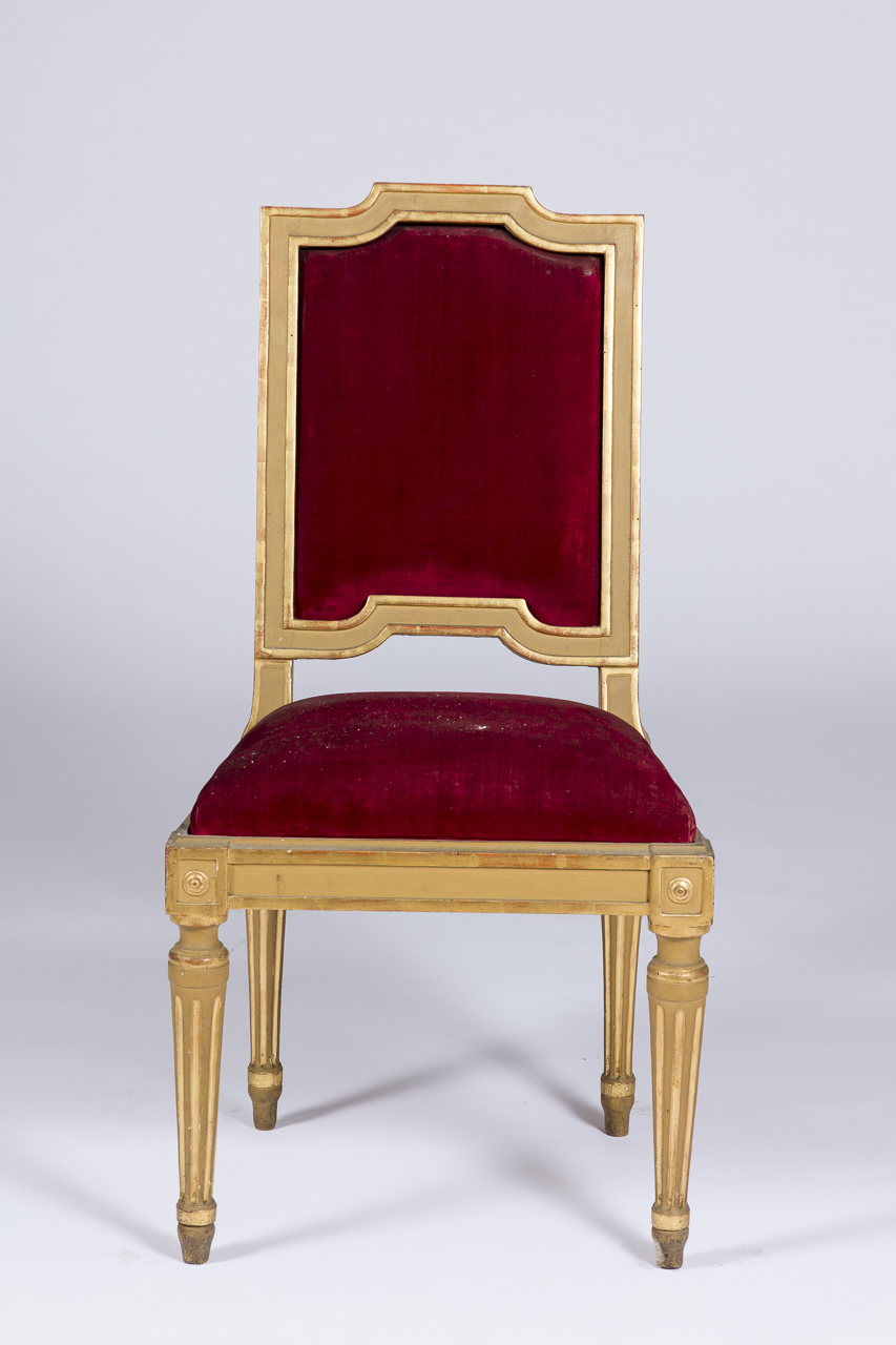 poltrona, serie - ambito piemontese (seconda metà secolo XVIII)