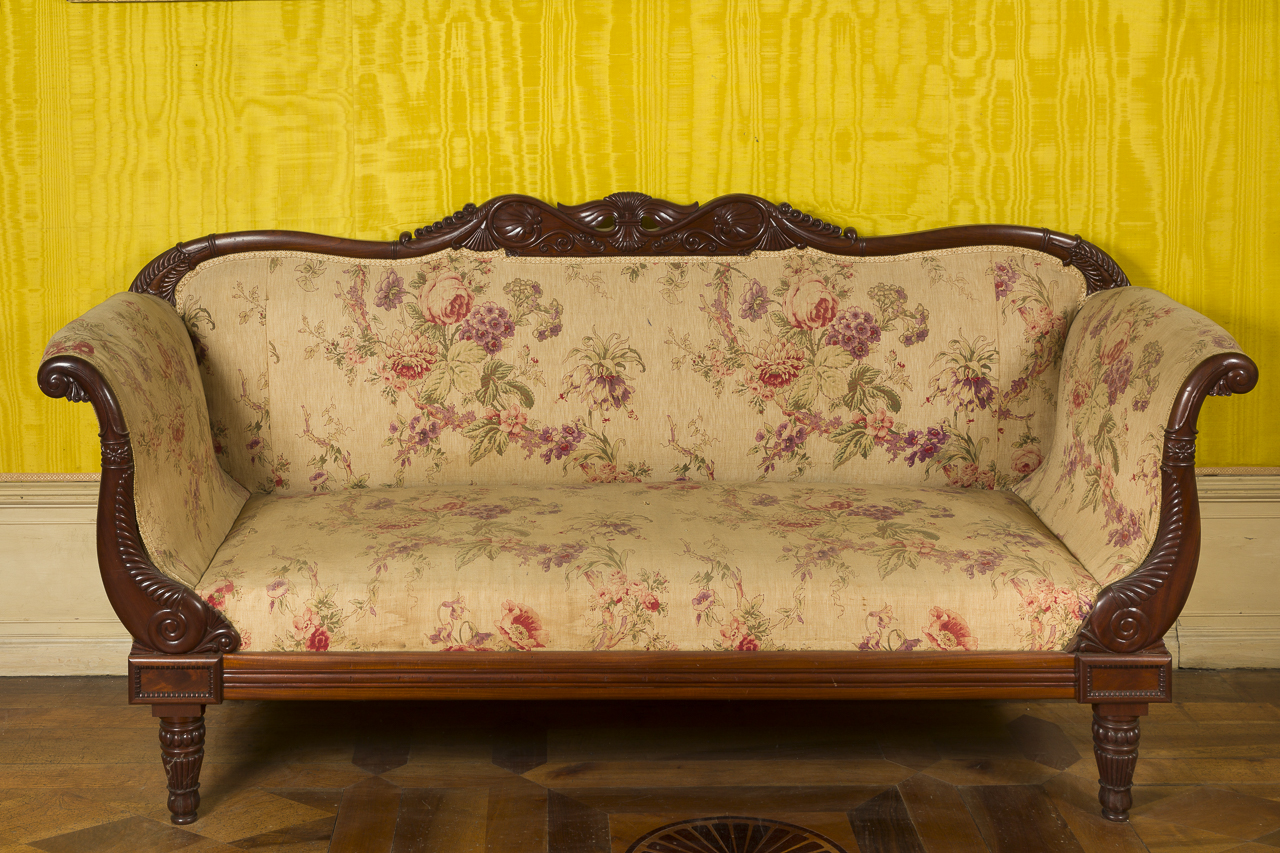 divano, opera isolata di Peters, Henry Thomas (bottega) - ambito ligure (prima metà secolo XIX)