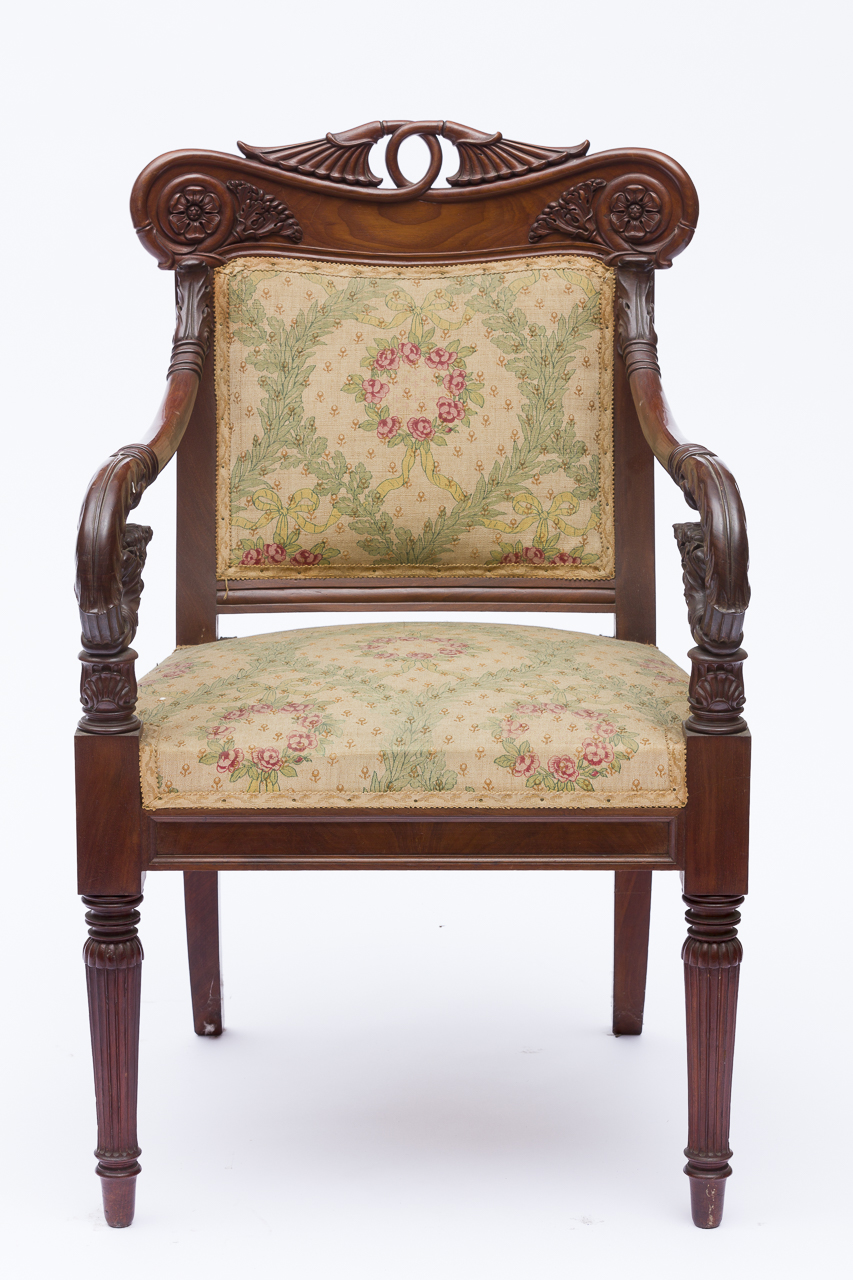 poltrona, serie di Peters, Henry Thomas (attribuito) - ambito ligure (prima metà secolo XIX)