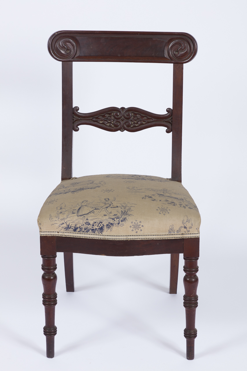 sedia, serie di Peters, Henry Thomas (maniera) - ambito ligure (prima metà secolo XIX)
