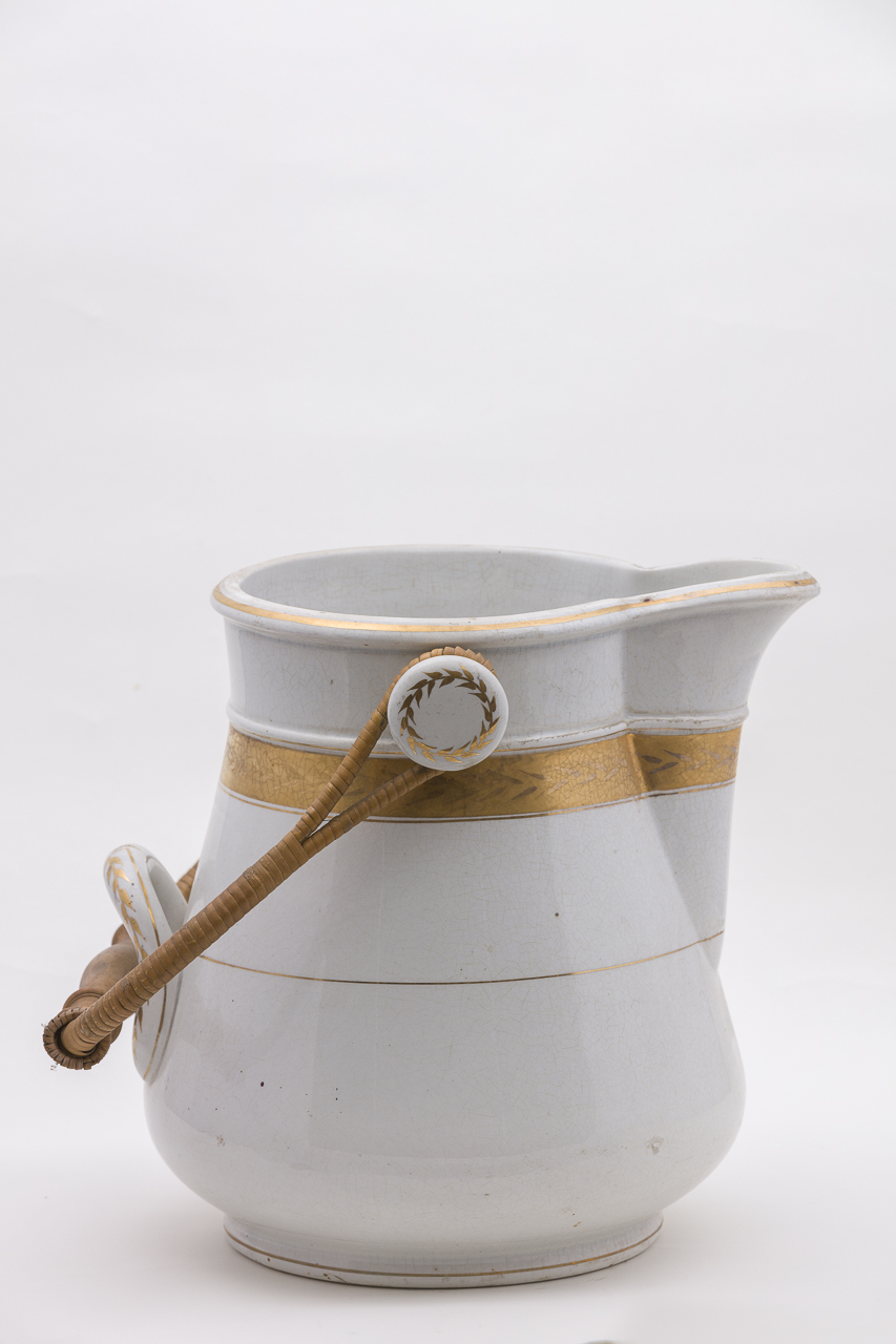 secchio, serie - ambito piemontese (seconda metà secolo XIX)