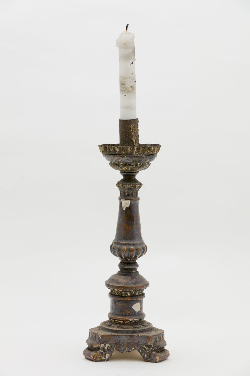 candeliere, serie - ambito piemontese (seconda metà secolo XIX)