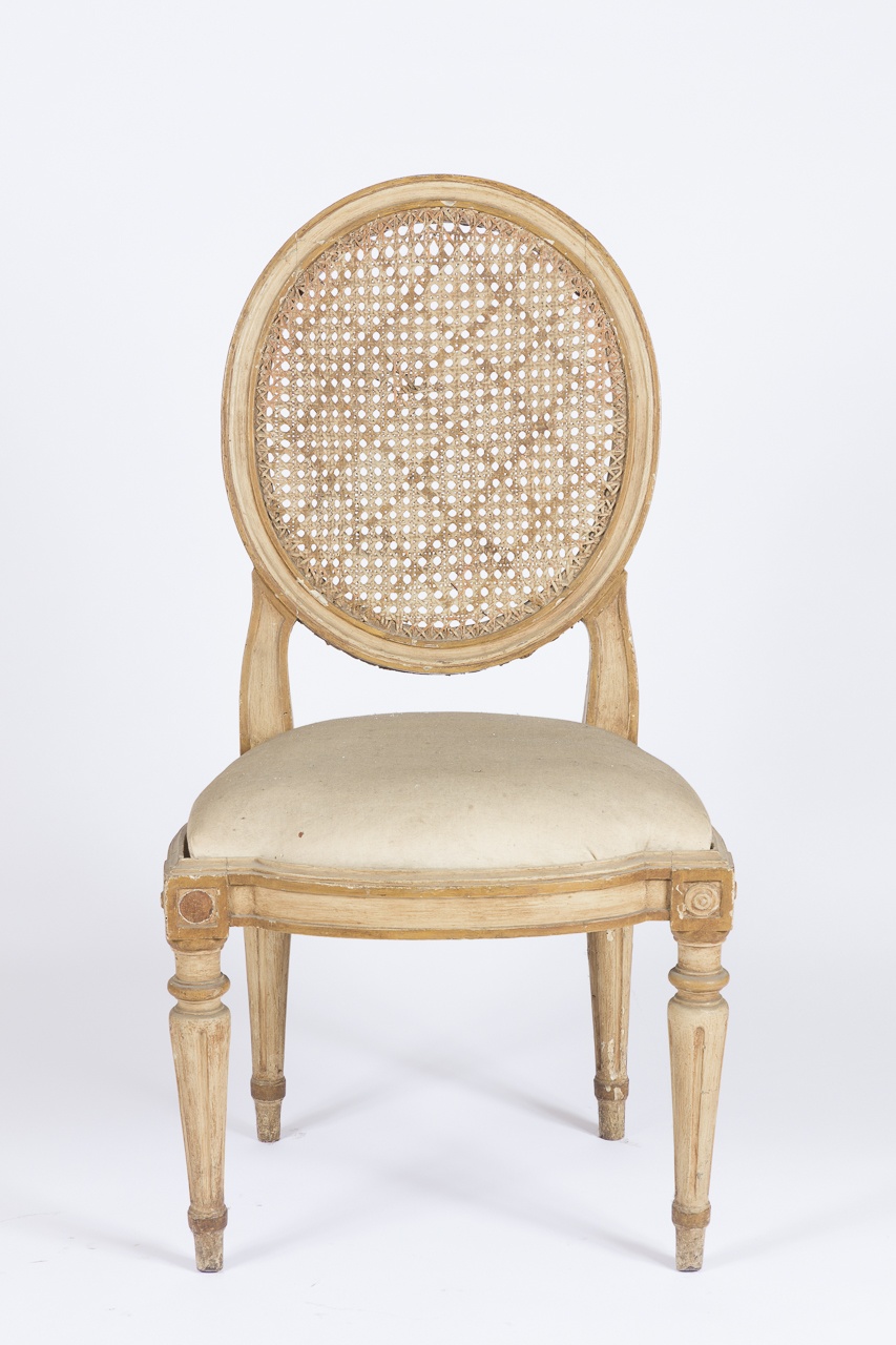 sedia, serie - ambito piemontese (seconda metà sec. XVIII)