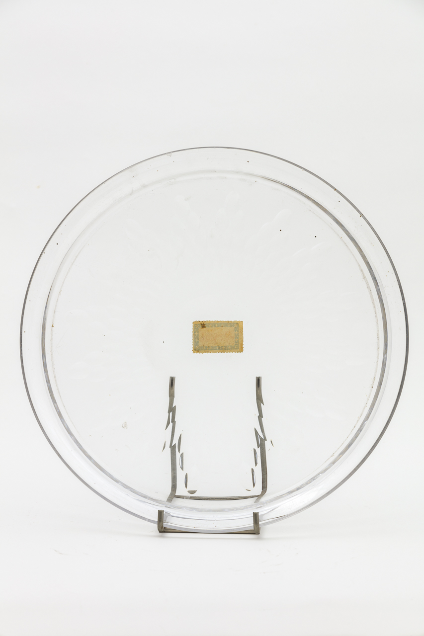 piatto, opera isolata - ambito italiano (seconda metà secolo XIX)