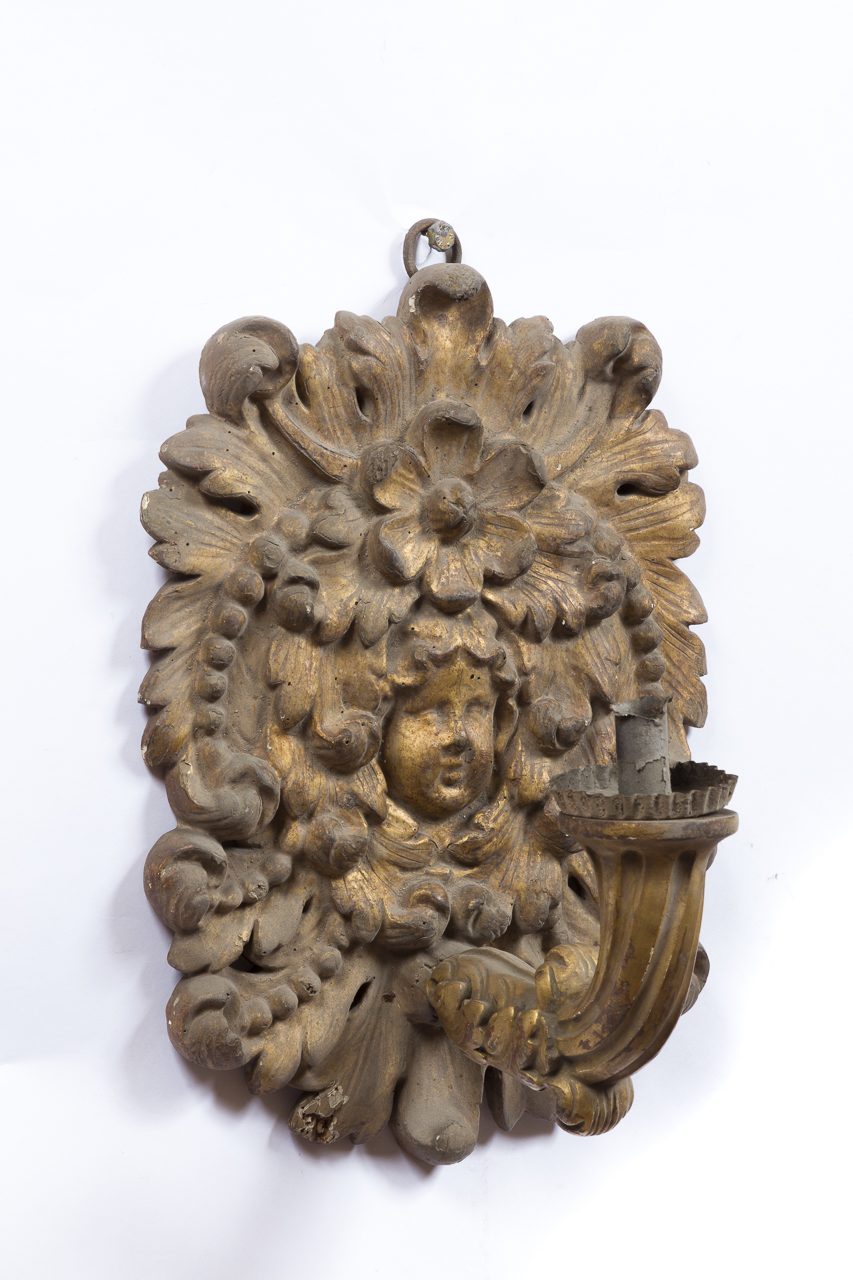 candeliere, paio - ambito piemontese (prima metà secolo XIX)