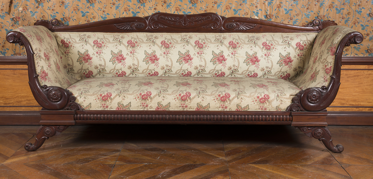 divano, opera isolata di Peters, Henry Thomas (attribuito) - ambito ligure (prima metà sec. XIX)