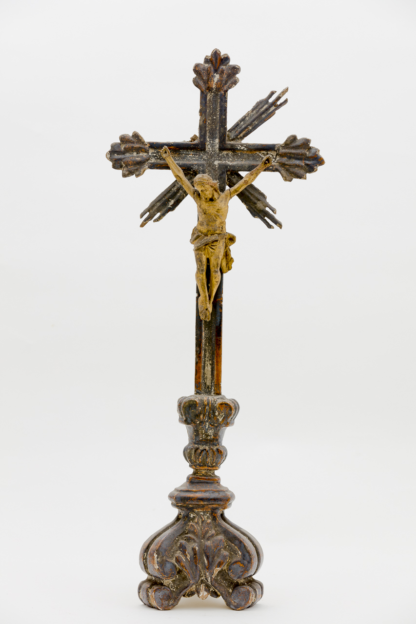 crocifisso, opera isolata - ambito piemontese (seconda metà secolo XIX)