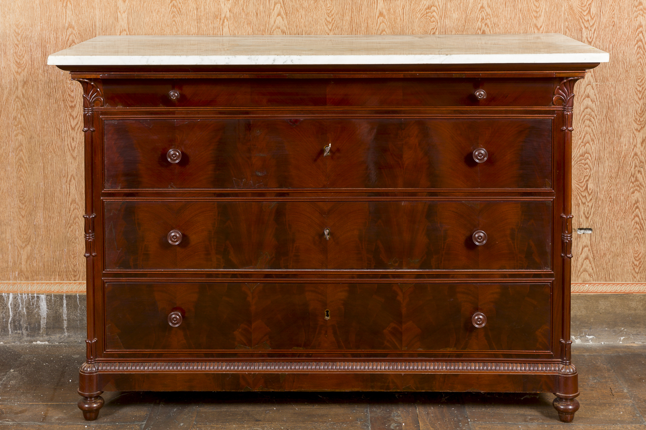 cassettone, opera isolata di Peters, Henry Thomas (bottega) - ambito ligure (prima metà secolo XIX)