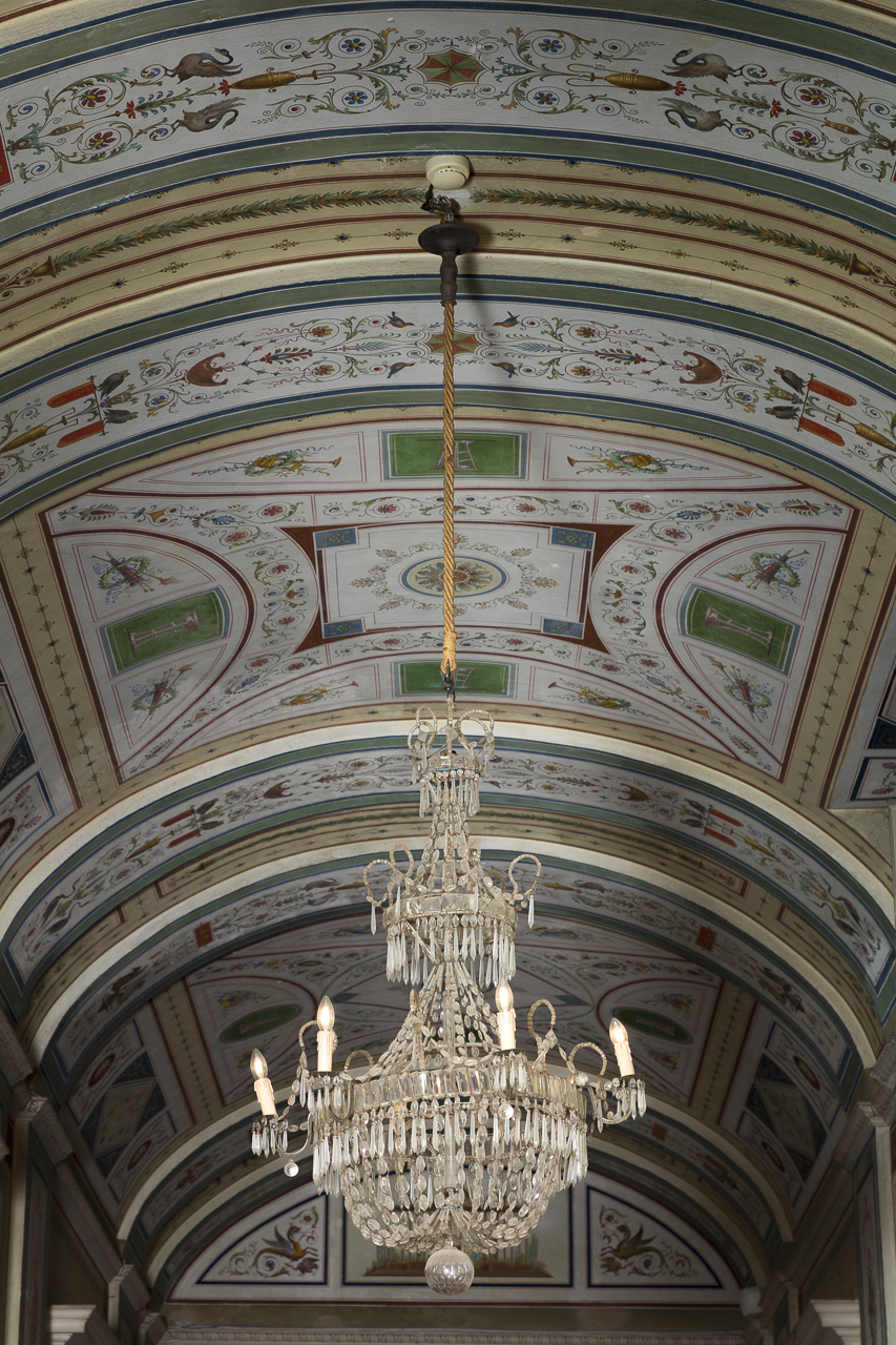 lampadario, coppia - ambito piemontese (prima metà sec. XIX)