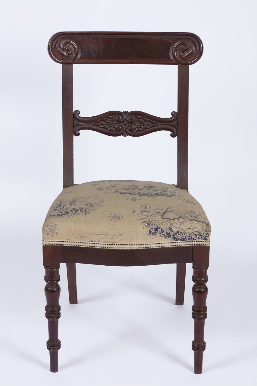 sedia, serie di Peters, Henry Thomas (maniera) - ambito ligure (prima metà secolo XIX)