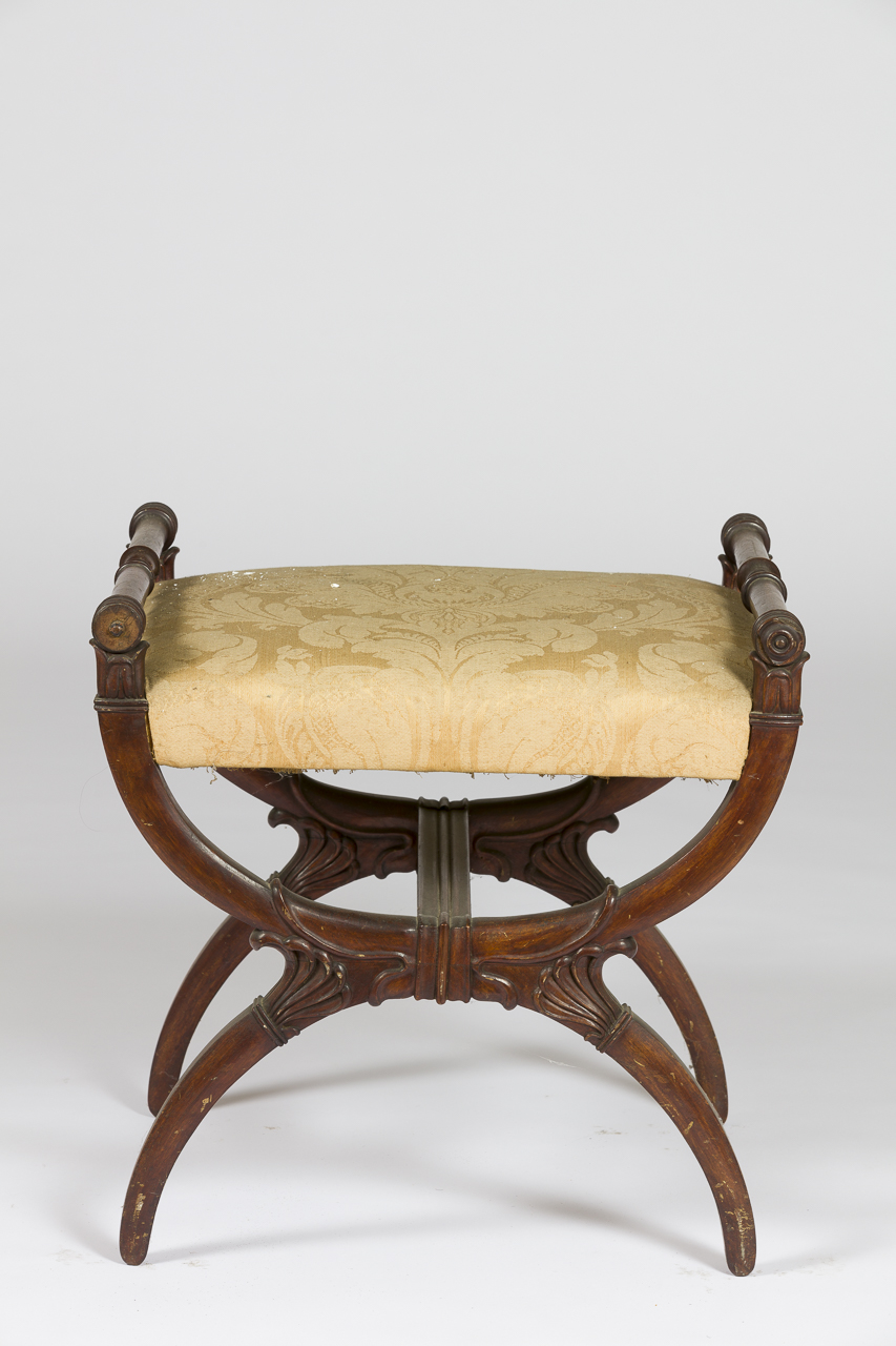 sgabello, serie di Peters, Henry Thomas (attribuito) - ambito ligure (prima metà secolo XIX)