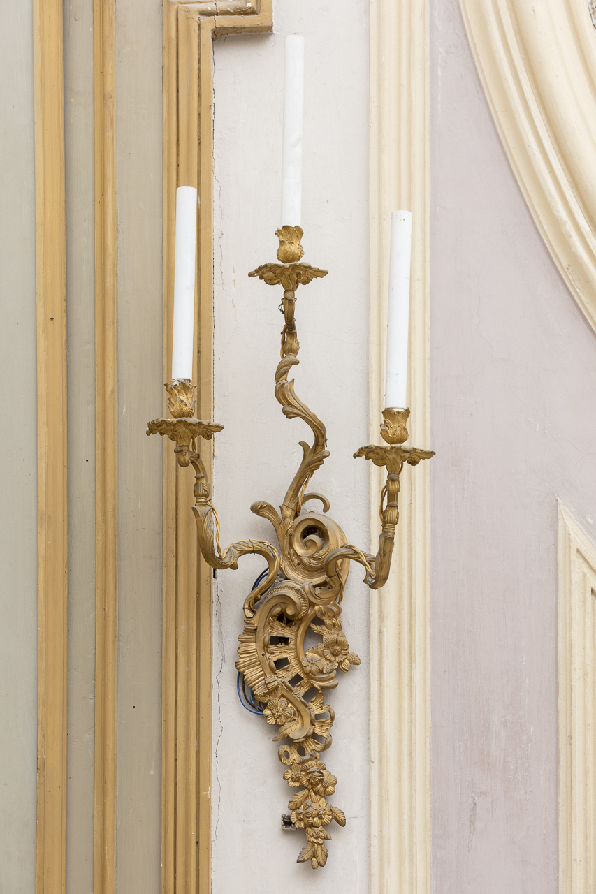 soggetto assente (applique, serie) - ambito piemontese (seconda metà sec. XVIII)