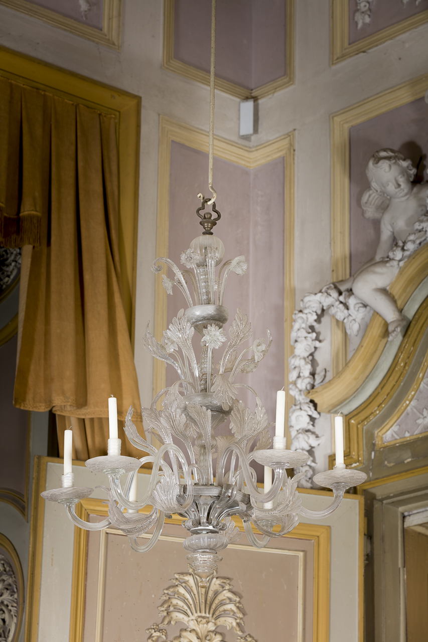 soggetto assente (lampadario) - ambito veneziano (seconda metà sec. XVIII)